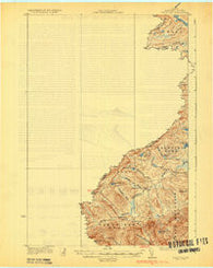 Sandy Bay Maine Historical topographic map, 1:62500 scale, 15 X 15 Minute, Year 1930