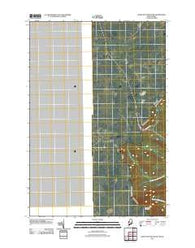 Sandy Bay Mountain Maine Historical topographic map, 1:24000 scale, 7.5 X 7.5 Minute, Year 2011