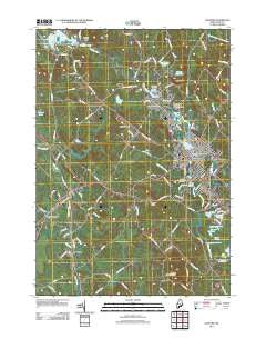 Sanford Maine Historical topographic map, 1:24000 scale, 7.5 X 7.5 Minute, Year 2011