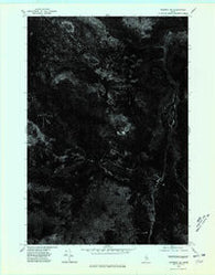 Saponac NE Maine Historical topographic map, 1:24000 scale, 7.5 X 7.5 Minute, Year 1975