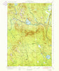 Saponac Maine Historical topographic map, 1:62500 scale, 15 X 15 Minute, Year 1934