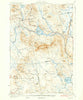 Saponac Maine Historical topographic map, 1:62500 scale, 15 X 15 Minute, Year 1934