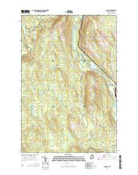 Scopan Maine Current topographic map, 1:24000 scale, 7.5 X 7.5 Minute, Year 2014