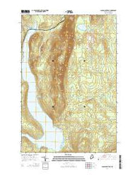 Scopan Lake East Maine Current topographic map, 1:24000 scale, 7.5 X 7.5 Minute, Year 2014