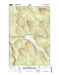 Scopan Lake West Maine Current topographic map, 1:24000 scale, 7.5 X 7.5 Minute, Year 2014