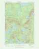 Scraggly Lake Maine Historical topographic map, 1:62500 scale, 15 X 15 Minute, Year 1941