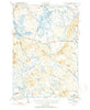 Scraggly Lake Maine Historical topographic map, 1:62500 scale, 15 X 15 Minute, Year 1941