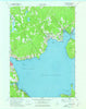 Searsport Maine Historical topographic map, 1:24000 scale, 7.5 X 7.5 Minute, Year 1973