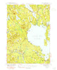 Sebago Lake Maine Historical topographic map, 1:62500 scale, 15 X 15 Minute, Year 1943
