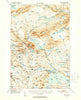 Sebec Lake Maine Historical topographic map, 1:62500 scale, 15 X 15 Minute, Year 1950