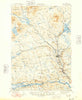 Sebec Maine Historical topographic map, 1:62500 scale, 15 X 15 Minute, Year 1943