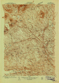 Sebec Maine Historical topographic map, 1:48000 scale, 15 X 15 Minute, Year 1940