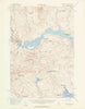 Seboomook Lake Maine Historical topographic map, 1:62500 scale, 15 X 15 Minute, Year 1954