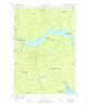 Seboomook Lake Maine Historical topographic map, 1:62500 scale, 15 X 15 Minute, Year 1954