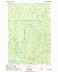 Seven Islands Maine Historical topographic map, 1:24000 scale, 7.5 X 7.5 Minute, Year 1986