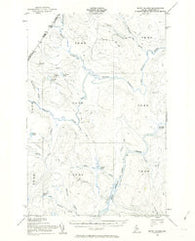 Seven Islands Maine Historical topographic map, 1:24000 scale, 15 X 15 Minute, Year 1955