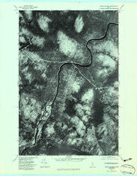 Seven Islands Maine Historical topographic map, 1:24000 scale, 7.5 X 7.5 Minute, Year 1976