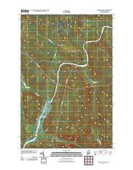 Seven Islands Maine Historical topographic map, 1:24000 scale, 7.5 X 7.5 Minute, Year 2011