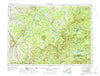 Sherbrook Maine Historical topographic map, 1:250000 scale, 1 X 2 Degree, Year 1976