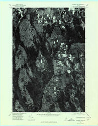 Sherman SW Maine Historical topographic map, 1:24000 scale, 7.5 X 7.5 Minute, Year 1975