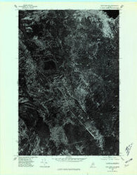 Shin Pond NW Maine Historical topographic map, 1:24000 scale, 7.5 X 7.5 Minute, Year 1975
