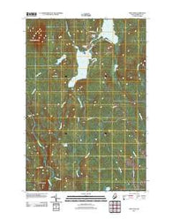 Shin Pond Maine Historical topographic map, 1:24000 scale, 7.5 X 7.5 Minute, Year 2011