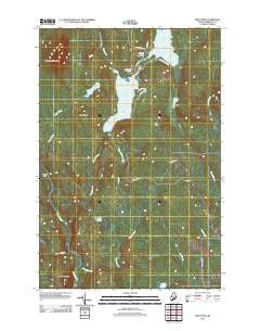 Shin Pond Maine Historical topographic map, 1:24000 scale, 7.5 X 7.5 Minute, Year 2011