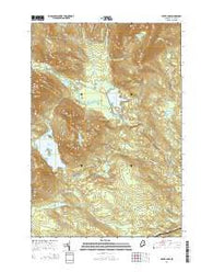 Silver Lake Maine Current topographic map, 1:24000 scale, 7.5 X 7.5 Minute, Year 2014