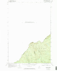 Skinner NE Maine Historical topographic map, 1:24000 scale, 7.5 X 7.5 Minute, Year 1970
