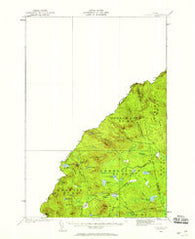 Skinner Maine Historical topographic map, 1:62500 scale, 15 X 15 Minute, Year 1928