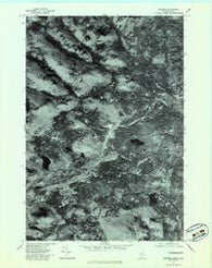 Skinner Maine Historical topographic map, 1:24000 scale, 7.5 X 7.5 Minute, Year 1977