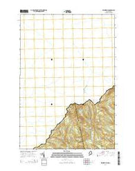 Skinner NE Maine Current topographic map, 1:24000 scale, 7.5 X 7.5 Minute, Year 2014