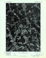 Skowhegan SW Maine Historical topographic map, 1:24000 scale, 7.5 X 7.5 Minute, Year 1975