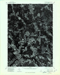 Skowhegan SW Maine Historical topographic map, 1:24000 scale, 7.5 X 7.5 Minute, Year 1975