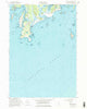 Small Point Maine Historical topographic map, 1:24000 scale, 7.5 X 7.5 Minute, Year 1957