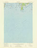 Small Point Maine Historical topographic map, 1:62500 scale, 15 X 15 Minute, Year 1957