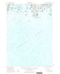 Small Point Maine Historical topographic map, 1:62500 scale, 15 X 15 Minute, Year 1957