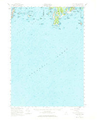 Small Point Maine Historical topographic map, 1:62500 scale, 15 X 15 Minute, Year 1957