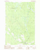 Smyrna Mills Maine Historical topographic map, 1:24000 scale, 7.5 X 7.5 Minute, Year 1986