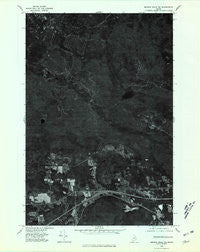 Smyrna Mills NE Maine Historical topographic map, 1:24000 scale, 7.5 X 7.5 Minute, Year 1975