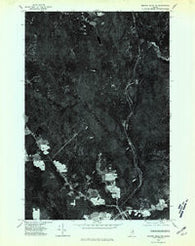 Smyrna Mills NW Maine Historical topographic map, 1:24000 scale, 7.5 X 7.5 Minute, Year 1975
