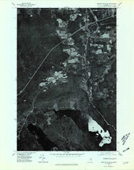 Smyrna Mills SW Maine Historical topographic map, 1:24000 scale, 7.5 X 7.5 Minute, Year 1975