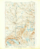 Smyrna Mills Maine Historical topographic map, 1:62500 scale, 15 X 15 Minute, Year 1937