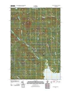 Socatean Bay Maine Historical topographic map, 1:24000 scale, 7.5 X 7.5 Minute, Year 2011