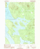 Soper Mountain Maine Historical topographic map, 1:24000 scale, 7.5 X 7.5 Minute, Year 1989
