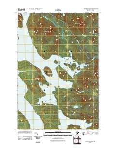 Soper Mountain Maine Historical topographic map, 1:24000 scale, 7.5 X 7.5 Minute, Year 2011