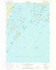 South Harpswell Maine Historical topographic map, 1:24000 scale, 7.5 X 7.5 Minute, Year 1956