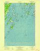 South Harpswell Maine Historical topographic map, 1:24000 scale, 7.5 X 7.5 Minute, Year 1956