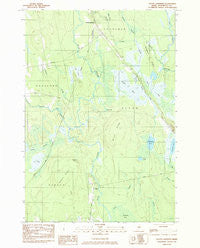 South Lagrange Maine Historical topographic map, 1:24000 scale, 7.5 X 7.5 Minute, Year 1983