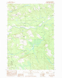 South Sebec Maine Historical topographic map, 1:24000 scale, 7.5 X 7.5 Minute, Year 1983